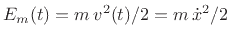 $\displaystyle \mbox{constant [$E_k(0)$]}$