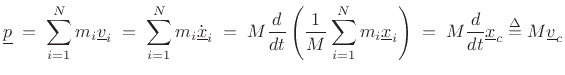 $\displaystyle M \eqsp \int_V dm(\underline{x}) \eqsp \int_V \rho(\underline{x})\, dV.
$