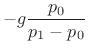 $ p_0=\sigma_0 +j\omega_0 = -\alpha + j\omega_0$