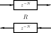 \includegraphics{eps/BidirectionalDelayLineCopy2}