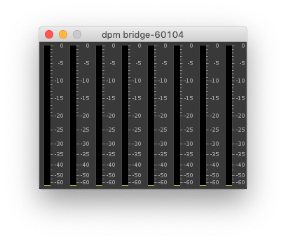 meterbridge on OSX