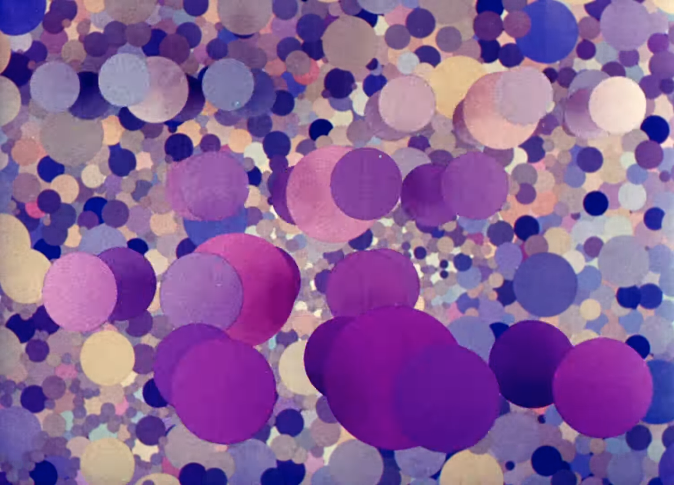 Purple circles from Fischinger video