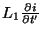 $ L_{1}\frac{\partial i}{\partial t'}$