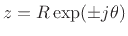 $\displaystyle = 2R\cos(\theta)
$