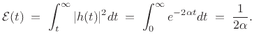 $\displaystyle e^{-\alpha t_Q} = e^{-\pi} \approx 0.043\dots
$
