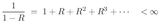 $\displaystyle \quad\vert R\vert<1.
$