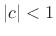 \begin{eqnarray*}
\lambda_1 &=& c + j\sqrt{1-c^2} = \cos(\theta) + j\sin(\theta) = e^{j\theta}\\
\lambda_2 &=& c - j\sqrt{1-c^2} = \cos(\theta) - j\sin(\theta) = e^{-j\theta}\\
\end{eqnarray*}