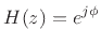 $\displaystyle H(z) = e^{j\phi}
$