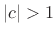 \begin{eqnarray*}
\lambda_1 &=& c + j\sqrt{1-c^2} = \cos(\theta) + j\sin(\theta) = e^{j\theta}\\
\lambda_2 &=& c - j\sqrt{1-c^2} = \cos(\theta) - j\sin(\theta) = e^{-j\theta}\\
\end{eqnarray*}