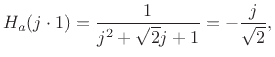 \begin{eqnarray*}
j\omega_a &=& c\frac{1-e^{-j\omega_d T}}{1+e^{-j\omega_d T}} = c\frac{e^{j\omega_d T}-1}{e^{j\omega_d T}+1}\\
&=& c\frac{e^{j\omega_d T/2}\left(e^{j\omega_d T/2}-e^{-j\omega_d T/2}\right)}{e^{j\omega_d T/2}\left(e^{j\omega_d T/2}+e^{-j\omega_d T/2}\right)}\\
&=& jc\frac{\sin(\omega_dT/2)}{\cos(\omega_dT/2)}\\
&=& jc\tan(\omega_dT/2).
\end{eqnarray*}