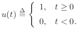 \begin{eqnarray*}
{\cal L}_s\{e^{-t/\tau}\}
&\isdef & \int_0^{\infty}e^{-t/\tau} e^{-st} dt
\eqsp \int_0^{\infty}e^{-(s+1/\tau)t} dt\\
&=&\left. \frac{-1}{s+1/\tau} e^{-(s+1/\tau)t} \right\vert _0^\infty\\
&=& \frac{1}{s+1/\tau} = \frac{RC}{RCs+1}.
\end{eqnarray*}
