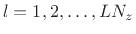 $ l=1,2,\ldots,LN_z$