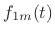 $ f_{1m}(t)$