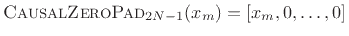 $\displaystyle H = \frac{\overline{X}\cdot Y}{\left\vert X\right\vert^2} = \frac{{\hat R}_{xy}}{{\hat R}_{xx}}
$