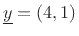 $ \underline{w}(n) = x(n)+y(n)$