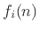 $ f_i(n)$