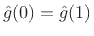 $\displaystyle {\hat G}(e^{j\omega T}) = g_0\frac{1 + \cos(\omega T)}{2} = g_0 \cos^2\left(\frac{\omega T}{2}\right).
$