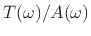 $\displaystyle A(\omega) = 1 - L(\omega) = \frac{R_0- R_a/2}{R_0+ R_a/2} = \frac{p+j\omega}{p-j\omega}, \quad p=\frac{R_0c}{R_b t_a}$