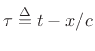 $\displaystyle {\dot y}_r(\tau) \isdef \frac{d}{d\tau} y_r(\tau)
$