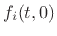 $\displaystyle f_{i-1}(t,cT)$