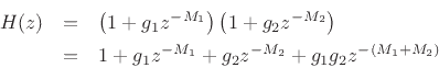 $\displaystyle b_0 = 1,\; b_{M_1} = g_1,\; b_{M_2} = g_2,\; M_3=M_1+M_2,\;b_{M_3}=g_1 g_2.
$