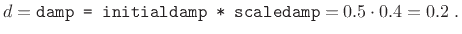 $\displaystyle \hbox{LBCF}_{N}^{\,f,\,d} \;\isdef \; \frac{z^{-N}}{1 - f\frac{1-d}{1-d\,z^{-1}}\,z^{-N}}.
$