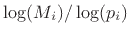 $\displaystyle \left[\frac{\log(M_i)}{\log(p_i)}\right]
\isdefs \left\lfloor 0.5 + \frac{\log(M_i)}{\log(p_i)}\right\rfloor.
$