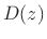 \begin{eqnarray*}
x(n-\Delta)
&=& x(n) -\Delta\, x^\prime(n)
+ \frac{\Delta^2}{2!} x^{\prime\prime}(n)
+ \cdots
+ \frac{(-\Delta)^k}{k!}x^{(k)}(n)
+ \cdots \nonumber \\
\;\longleftrightarrow\;&&
X(z)\left[1 - \Delta\, D(z) + \frac{\Delta^2}{2!} D^2(z) + \cdots
+ \frac{(-\Delta)^k}{k!}D^k(z) + \cdots \right]
\end{eqnarray*}