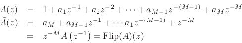 $\displaystyle \hat{\rho}(z) = g H_A(z) F(z), \quad 0 < g < 1
$