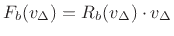 $ v_s=v_{s,l}^{+}+v_{s,l}^{-}=v_{s,r}^{+}+v_{s,r}^{-}$