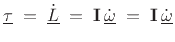 $ \underline{f}=M\dot{\underline{v}}$