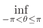 $\displaystyle \sup_{\left\vert z\right\vert\geq 1} \left\vert f(z)\right\vert \isdef \sup_{\left\vert z\right\vert\geq 1} \left\vert e^{-H(z)}\right\vert =
\sup_{\left\vert z\right\vert\geq 1} e^{-\mbox{re}\left\{H(z)\right\}} = \inf_{\left\vert z\right\vert\geq 1} \mbox{re}\left\{H(z)\right\}
$