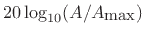 $\displaystyle 10\log_{10}\left(\frac{2 \cdot A^2}{A^2_{\mbox{\small ref}}}\right)
= \underbrace{10\log_{10}(2)}_{\mbox{$3$\ dB}}
+ 10\log_{10}\left(\frac{A^2}{A^2_{\mbox{\small ref}}}\right)
$