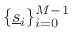 $ \{\underline{s}_i\}_{i=0}^{M-1}$