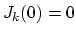 $ J_k(0)=0$