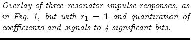 % latex2html id marker 4883
$\textstyle \parbox{3.2in}{\caption{{\it Overlay of...
...r_1=1$\ and quantization
of coefficients and signals to 4 significant bits.}
}}$