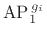 $ \hbox{AP}_{1}^{\,g_i}$