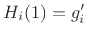 $ H_i(1)=g'_i$