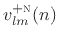 $ v_{lm}^{+\textsc{n}}(n)$