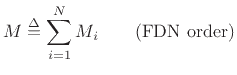 $\displaystyle \frac{{\overline d}}{cT} = \frac{1}{N} \sum_{i=1}^N M_i
$