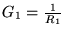 $G_1 = \frac{1}{R_1}$