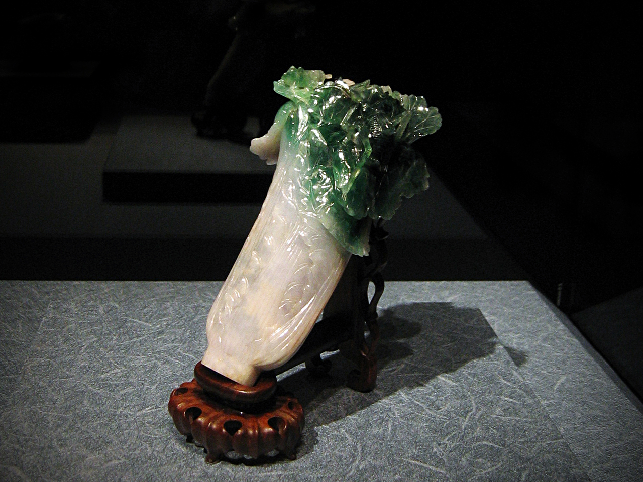 Jade Cabbage Sculpture